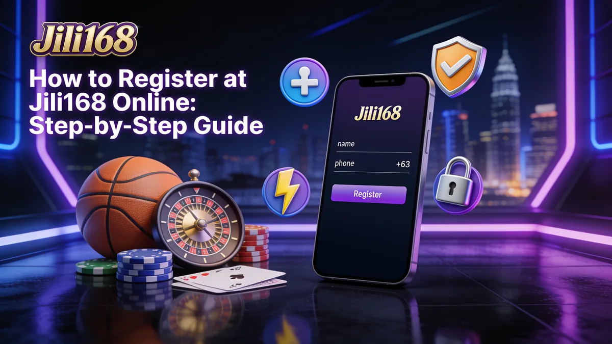 How to Register at Jili168 Online: Step-by-Step Guide for players in the Philippines